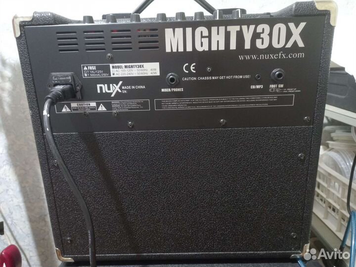 Гитарный комбоусилитель NUX mighty 30X