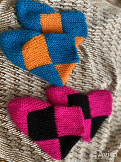 Вязанные следки