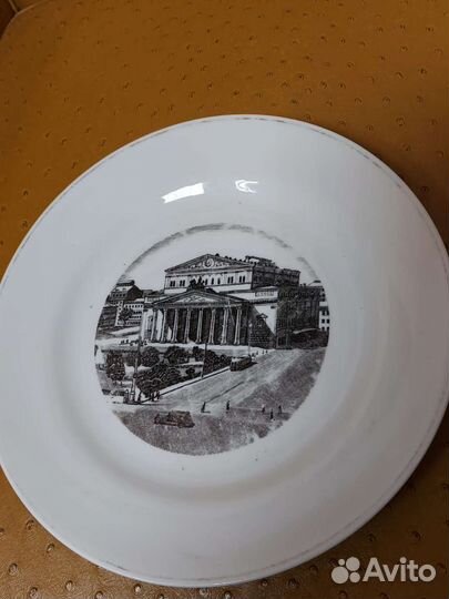 Старинная тарелка. Большой театр