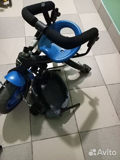 Детский велосипед с ручкой бу