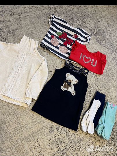 Пакет вещей на девочку 98