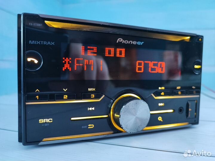 Процессорная магнитола Pioneer 730 с блютуз