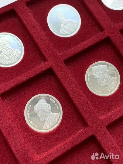 Медаль серебро 999