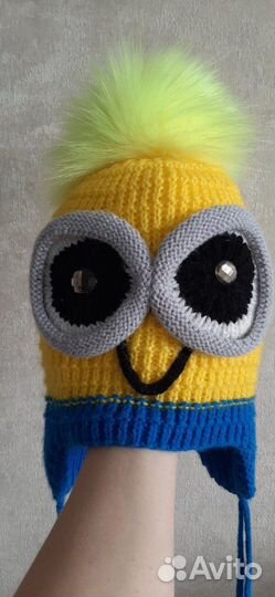 Детская зимняя шапка