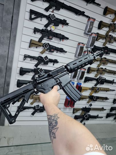 Страйкбольный автомат (A&K) M4 MOE S (Black)