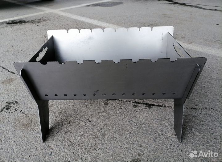 Мангал сборный. Металл 2 мм. Доставка