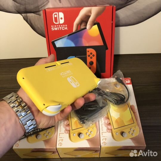 Новый Nintendo Switch Lite+Куча игр бесплатно