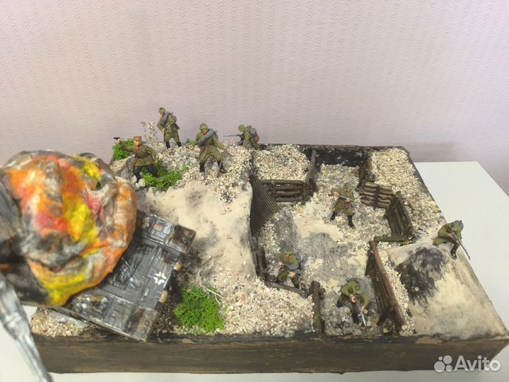 Диорама военная