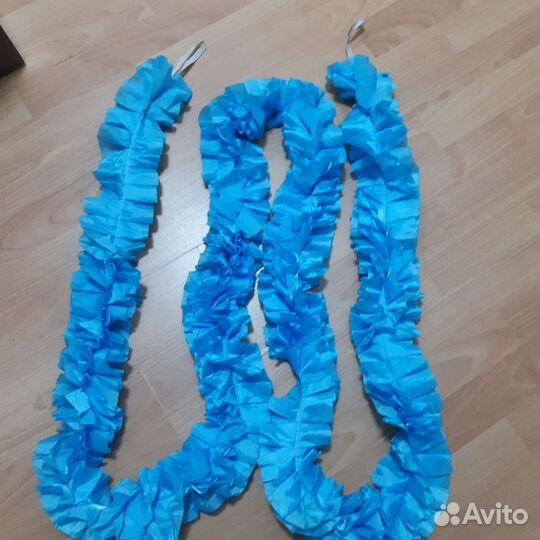 Лента украшение на капот машины