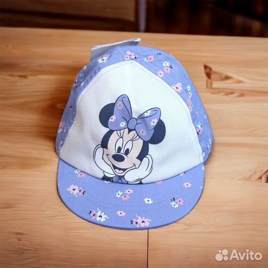 Бейсболка для девочки Disney новая 62 и 68 см