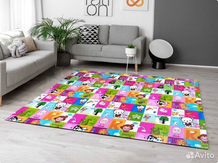 Детский коврик для ползания новый