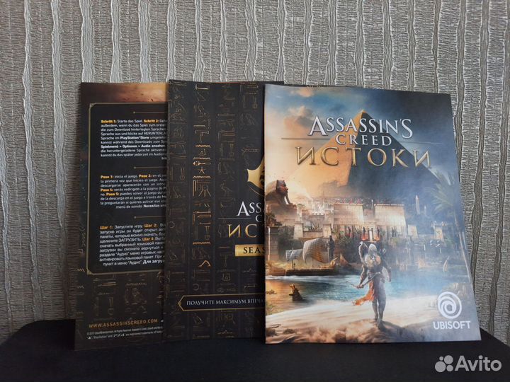 Диск с игрой Assassins Creed Истоки ps4