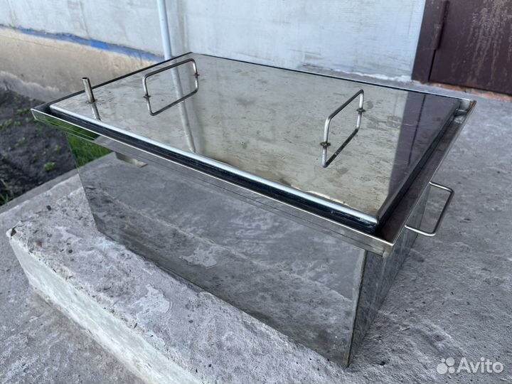 Коптильня из нержавейки 2 мм