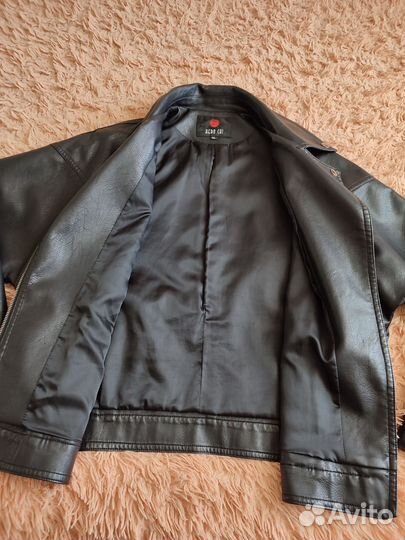 Куртка кожаная женская 50 52