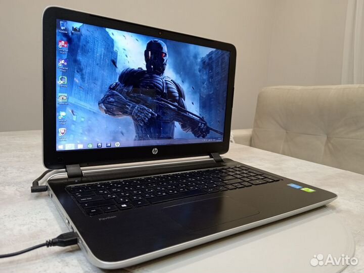 Игровой ноутбук HP 8gb/GeForce840M/core i7