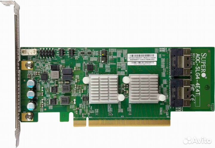HBA SuperMicro AOC-SLG4-4E4T