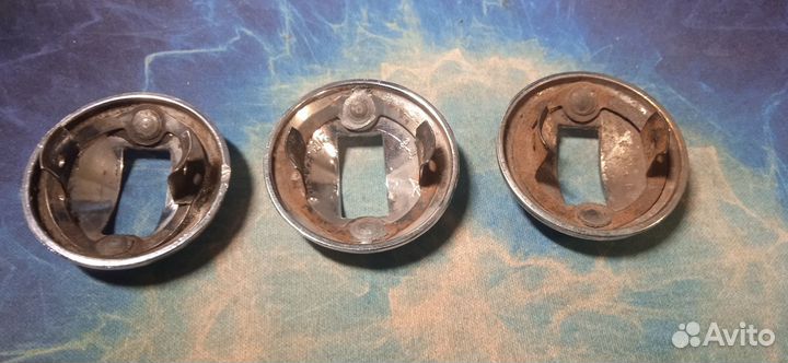 Заглушки для крючка дверей ваз 2101-06 хром