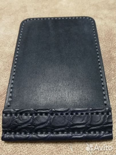 Зажим из натуральной кожи Pueblo крокодил Taxas