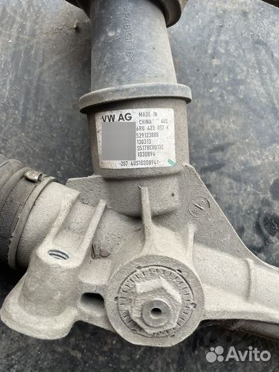 Рулева рейка фольксваген поло седан 2013 год