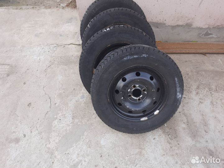 Зимние шипованные колёса r14 matador