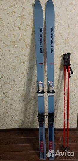 Горные лыжи kastle и ботинки