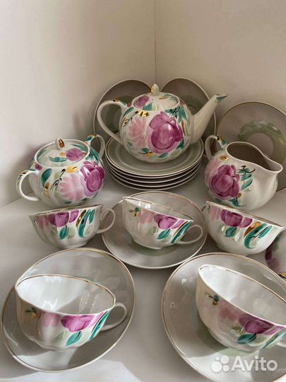 Чайный сервиз СССР дулево