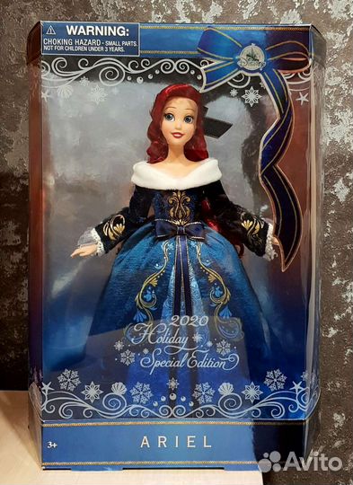 Кукла Ариэль Disney Holiday Special Edition 2020