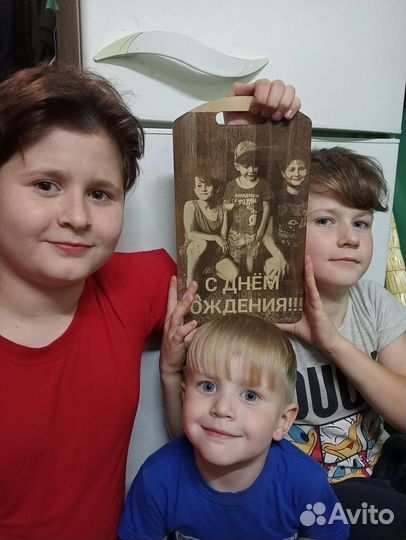 Подарочная разделочная доска