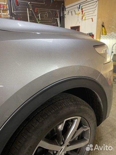 Удаление вмятин без покраски