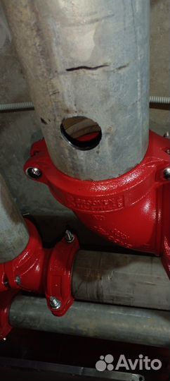 Монтаж грувлочных соединений