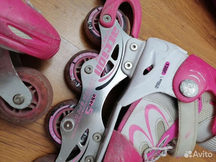 Детские ролики и защита 35-38