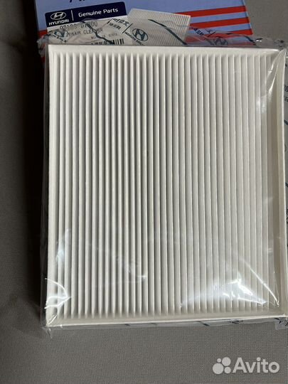 Фильтр салона киа рио, хедай солярис 97133-D1000