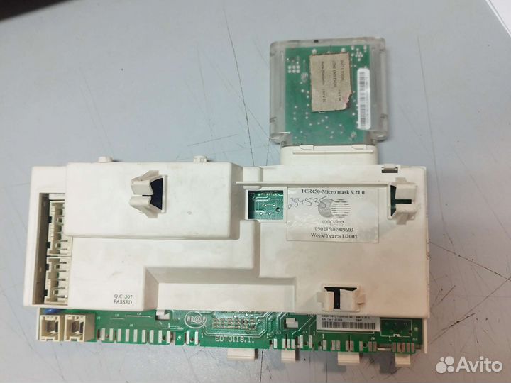 Прошивка электронных модулей стиральных машин