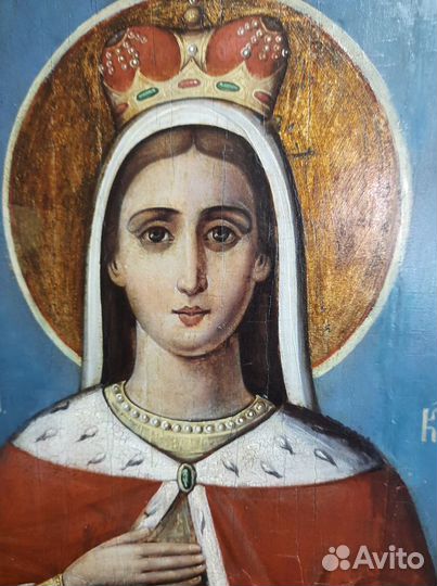 Старинные иконы. Святая княгиня Ольга