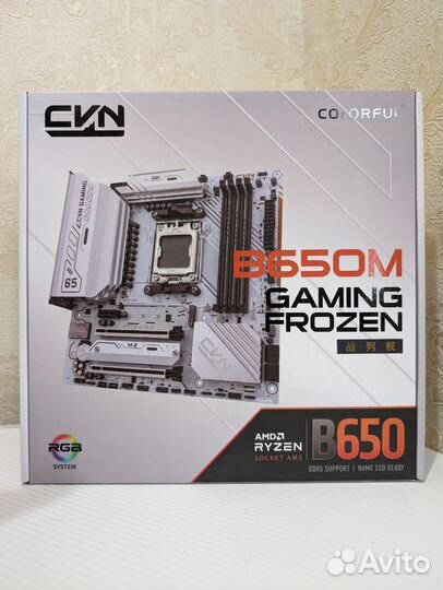 Материнская плата AM5 colorful CVN B650M gaming