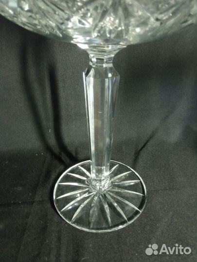 Хрустальная ваза для фруктов СССР