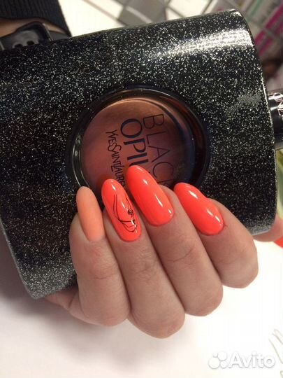 Маникюр.покрытие гель-лак.педикюр