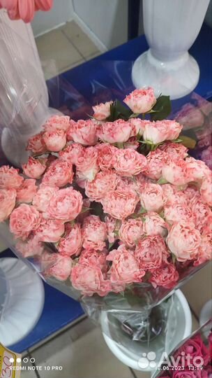 Кустовые Розы. Свежие