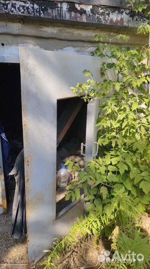 Ворота гаражные металлические бу