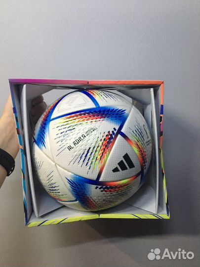 Мяч футбольный adidas WC22 Rihla PRO