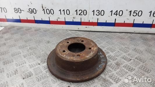 Диск тормозной задний hyundai tucson JM (6DN04LR01