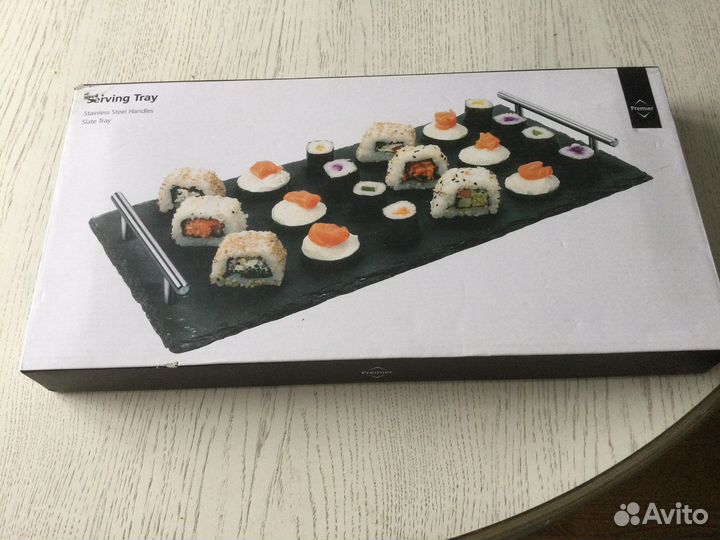 Поднос сервировочный (камень)