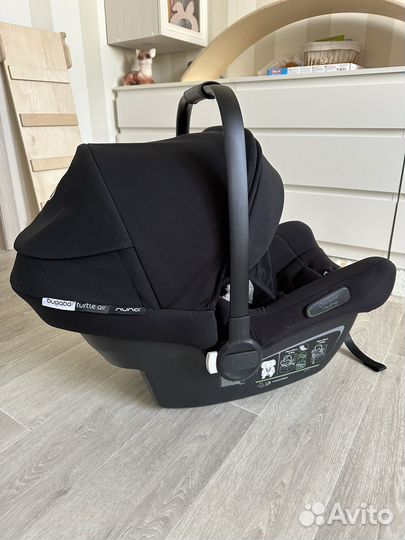 Автолюлька автокресло bugaboo turtle air by nuna