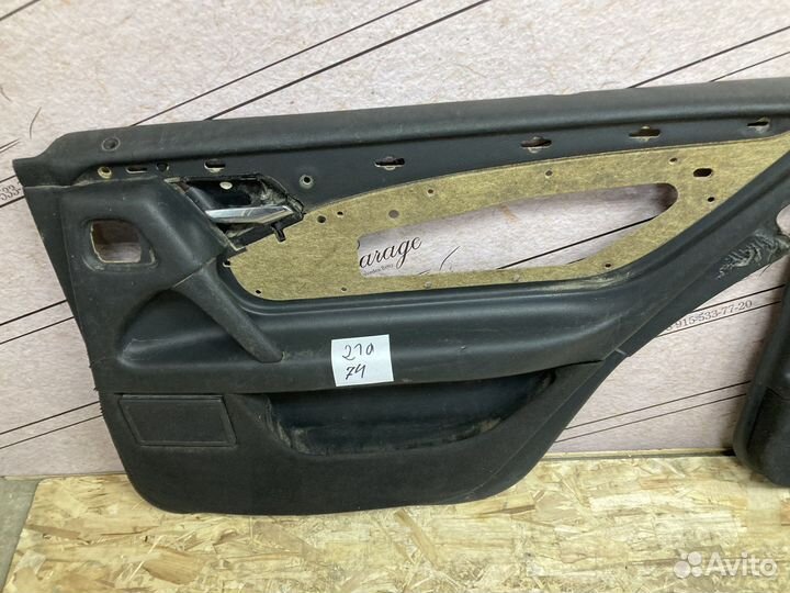 Дверные карты Mercedes w210