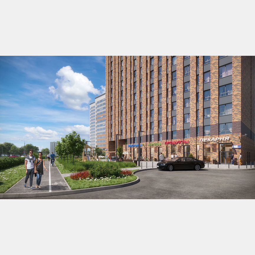 Апартаменты-студия, 31,2 м², 8/16 эт.