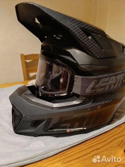 Мотошлем leatt moto 7.5 helmet KIT