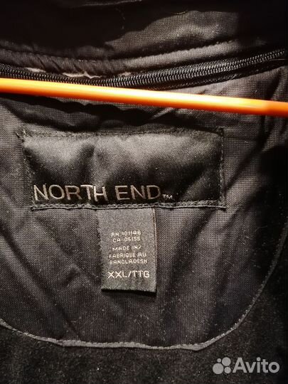 Куртка мужская новая зимняя North end р. 56-58