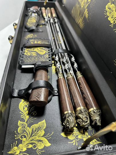 Шашлычный набор в кейсе