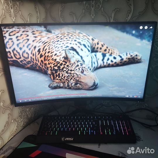 Хороший игровой пк RTX4060 aero с монитором