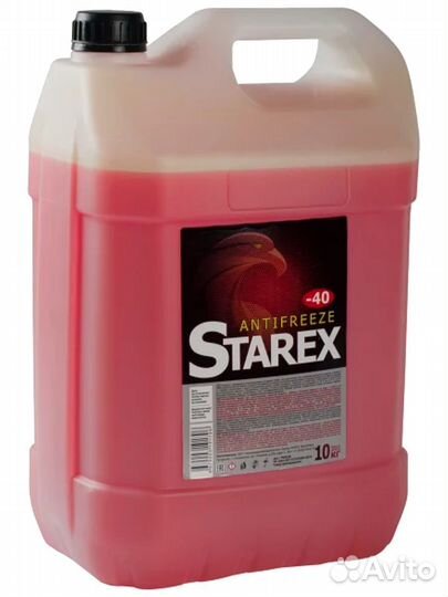 Антифриз Starex Red красный G12 10 кг